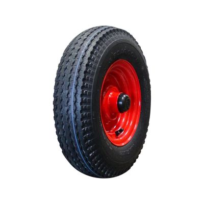 Narubb Luftreifen + Rad 4.80/4.00-8 S-6003 6Pr + 3.00Dx8H2 Et0 Nl88 71 M Stahl Rot