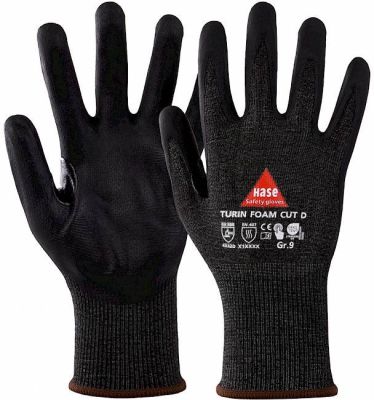 Hase Schnittfeste Handschuhe aus Hightech-HPPE-Fasern (15 Gauge)