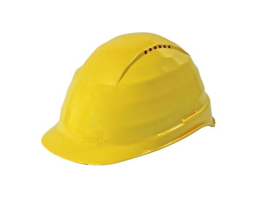 Schutzhelm. gelb