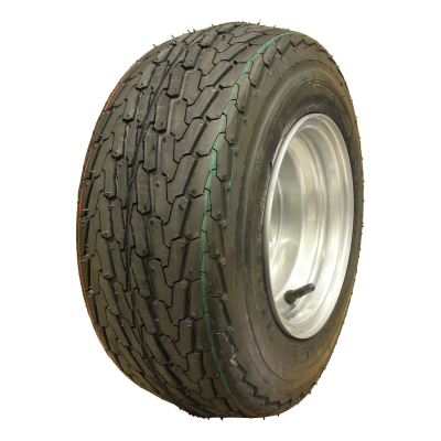 Kings Tire Luftreifen + Rad KT-705 Stahl Silbergrau