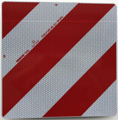 Novio Markierungstafel Langladung Europa 423X423X1Mm Rot / Weiß Folie der Klasse 3
