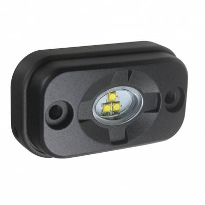 LED Autolamps Arbeitsleuchte Ip67 3 X 1,5 Watt Cree Led'S Kabel 400Mm 9/30 V 4,5 Watt 750 77 X 44 X 22Mm Breitstrahler Bei 12 Volt / 0,30A Bei 24 Volt / 0,10A Ce, Ece-R10 Weiß Aluminium Schwarz Polycarbonat