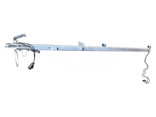 AL-KO Deichsel+Kupplung Vierkant 60 750Kg 2.5 Mtr+Stecker