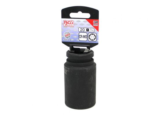 Kraft-Steckschlüsseleinsatz tief 34 mm (3/4)