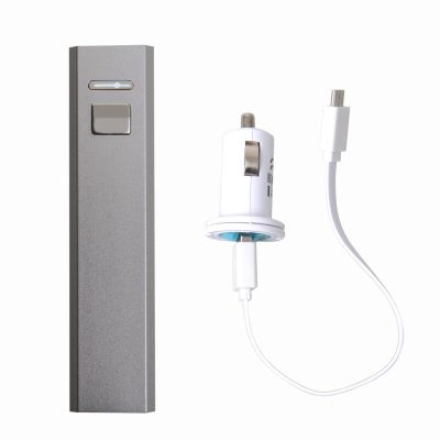 Powerbank 12/24V, 2600 Mah Ladekabel USB/Mini USB