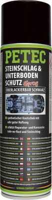 Petec Steinschlag- und Unterbodenschutz. überlackierbar. schwarz