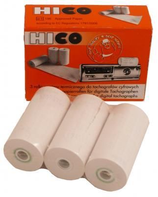 Thermopapier für digitale Fahrtenschreiber (Packung mit 3 Rollen)