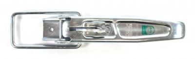 SPP Verschluss mit Bügel + Sicherung, abschließbar, Edelstahl.