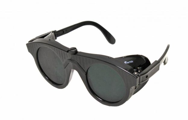 Schweißbrille Din 5 Gläser grün. 50mm