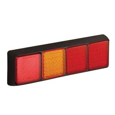 LED Autolamps LED-Kabel-Rückleuchte Universal | Bremslicht Blinker Nebelschlussleuchte Rücklicht | IP67 | 12/24 V CE, ECE-R10 / R7 / R6 / R38