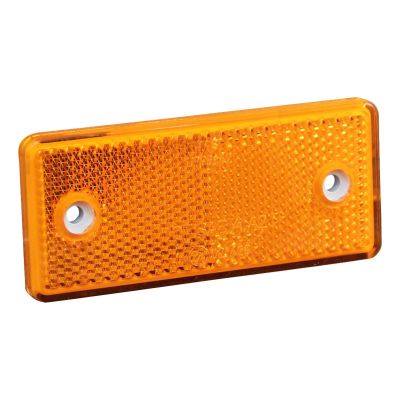 WAS Reflektor ⌧ Orange Anschraubbar+Selbstklebend 96 X 42