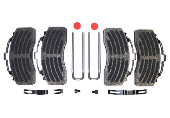 Wabco Scheibenbremsbelagsatz MAXX 22 mit Zubehör