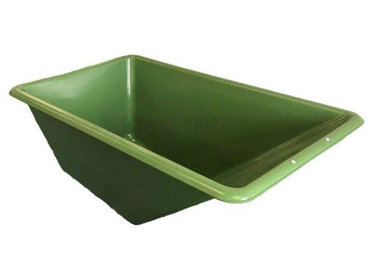 Robuste Polyester-Schubkarrenwanne 160 Liter (für A14006)