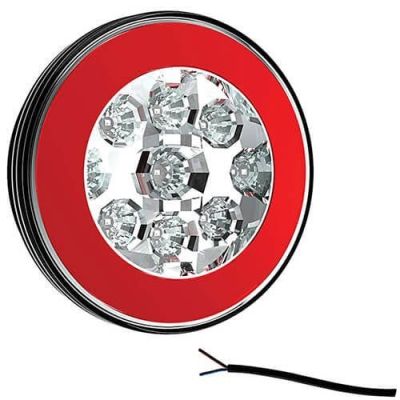 Fristom LED-Nebelschlussleuchte mit Rücklicht | 12-24/36V