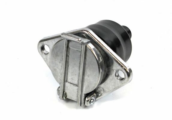Steckdose, Aluminium 24 V, Typ S 7-polig. Schraubkontakt