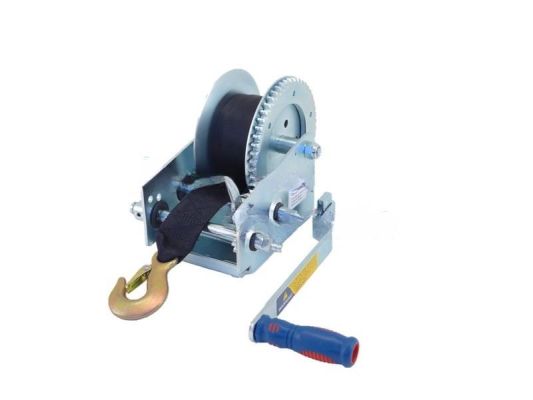 JK Seilwinde  JK 1050 kg + XM Autogürtel Band mit V-Haken