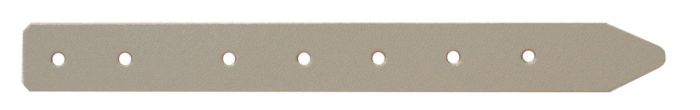 Leiste. Kunststoff beige