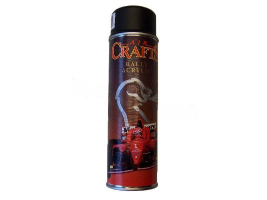 Sprühdose Matt (Achsen) Schwarz 500ml