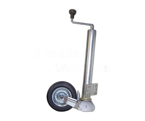 Winterhoff Stützrad 60 mm Automatisch klappbar | Deichsel- oder Auflaufbremsmontage 250 kg