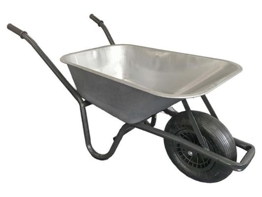 Schubkarre verzinkte Mulde 80Ltr 1Bügel
