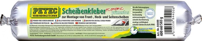 Petec Scheibenkleber Economy Schlauchbeutel. 400 ml