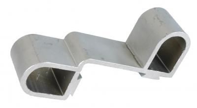 Aluminiumprofil 24 mm breit 2 Ösen, Humbaur-Ausführung