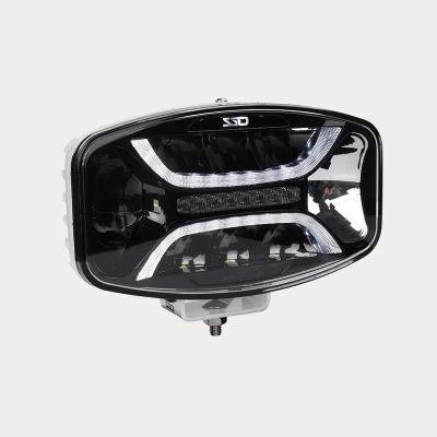 OZZ XO 1 LED-Fernscheinwerfer | Weiß/Oval | 8160 Lumen