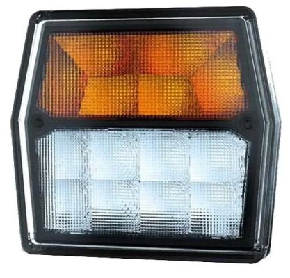 Fristom LED Umrissleuchte mit Blinker Weiß / Orange 5 PIN's Bajonett 12-24V