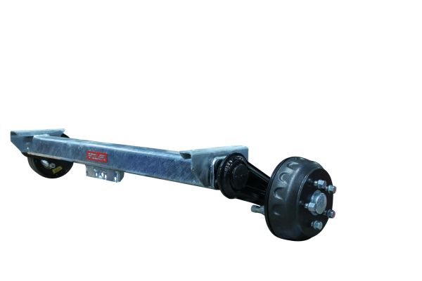 Knott 850 kg gebremste Achsen VGB8-M Radbremse 200x50 versch. Auflagemaße