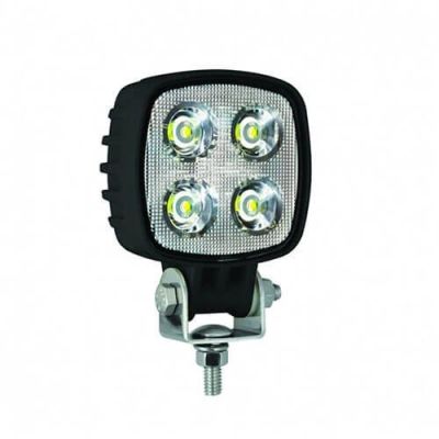 LED Autolamps LED-Arbeitsscheinwerfer | 12 Watt | 1000 Lumen | 12-24V | Flutlicht Schwarz
