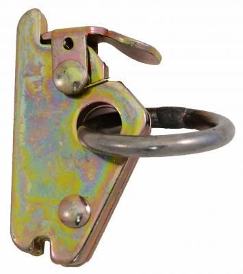 Endbeschlag mit Ring, 2000 Dan für Kombi-Zurrschienen