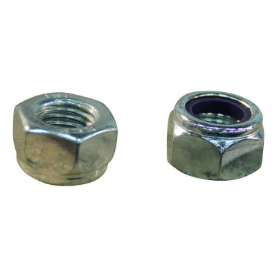 Novio Sechskantmutter, Selbstsichernd Mit Nylonring M5X0,8 Elvz.