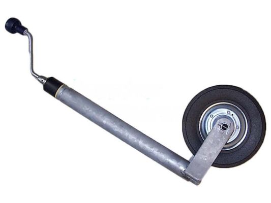 BWN 48 mm Stützrad mit Stützlastanzeige / Kugelmanometer