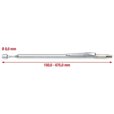 Teleskopischer magnetischer Halter 2 in 1