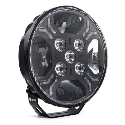 Tralert LED Ypsilon 9LED Gelb/Weiß mit Blitzlicht 7850Lm / 3M Kabel