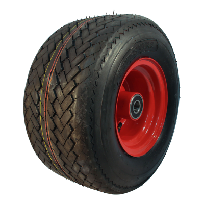 Kings Tire Luftreifen + Rad 18X8.50-8 V-3504 4Pr + 7.00Bx8H2 Et0 Nl150 Stahl Rot