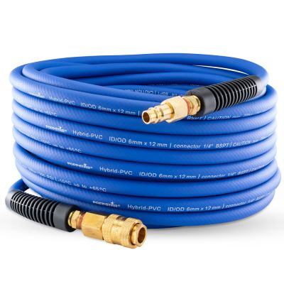 PVC-Schlauch 10M 6Mm innen + Schnellkupplung