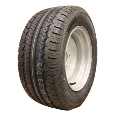 Novio Luftreifen + Rad 225/55 R12 Kr-33A Hs "E" M+S 10Pr 112 N Stahl Grau