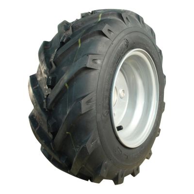 Kings Tire Luftreifen + Rad 16X6.50-8 V-8501 6Pr + 5.50X8H2 Et0 60/100/4 A4 Stahl Grau Links/Rechts